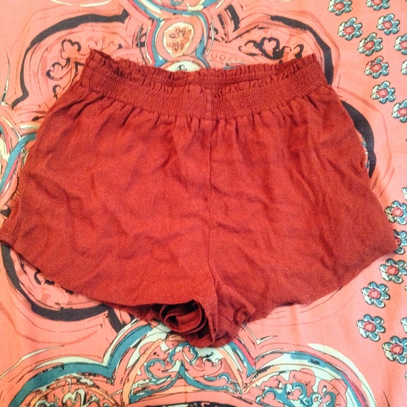 PRICE DROP🎉Flowy Burnt Orange shorts