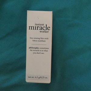 Philosophy Instant miracle worker.