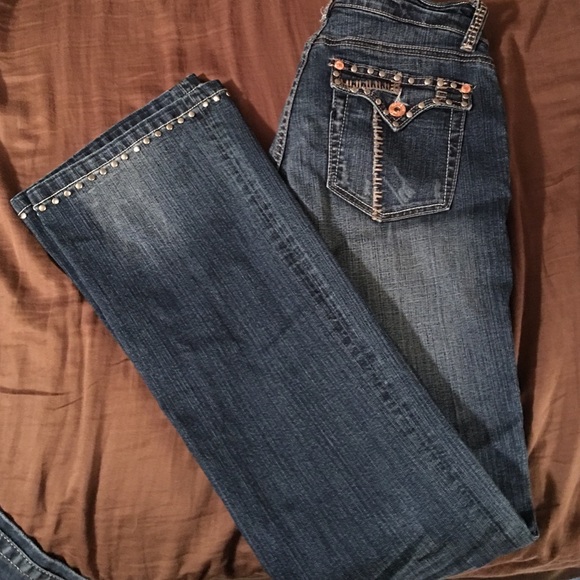 Cowgirl tuff bronco jeans w:26 l:35