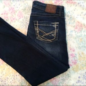 BKE Dark Wash Madison Boot Cut Jeans - Size 27