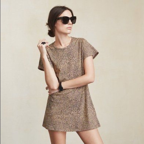 Reformation jetty tunic in leopard