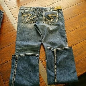 Silver jeans 31x33 boot cut