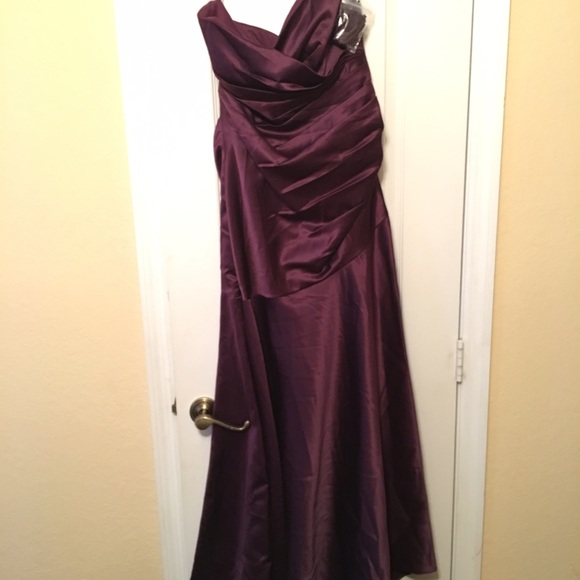 Purple gown