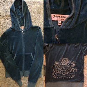 Jade juicy couture track jacket size small