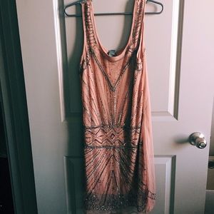 Beaded cocktail dress