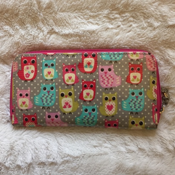 Adorable colorful owl wallet!