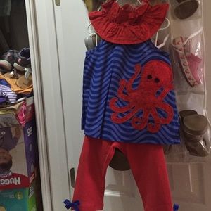 Mud pie octopus outfit