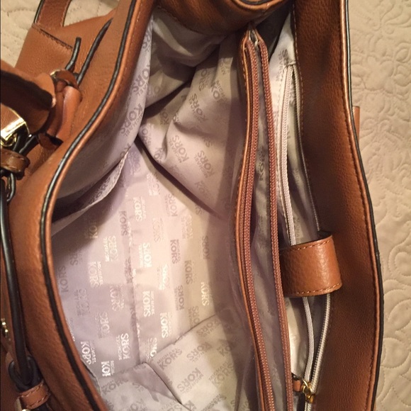 NEW MICHAEL KORS Hamilton Signature Large Tote Satchel  Michael Kors Hamilton bag