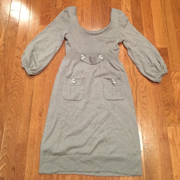 NWOT Grey Sweater Dress