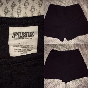 PINK high waisted shorts size small