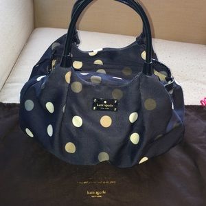 Navy Kate Spade "Park Row Karen" bag