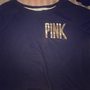 Pink Crop Top Sweater