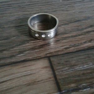 Silver ring for men