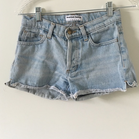 Size 24 American Apparel Denim Shorts