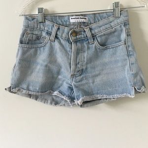 Size 24 American Apparel Denim Shorts