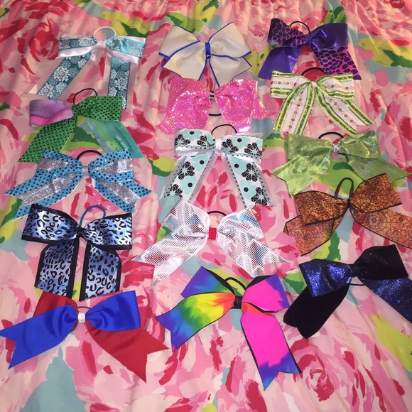 Cheerleading Bows! Smaller Ribbon