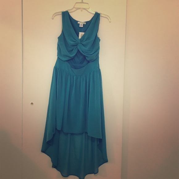 Brand New Turquoise High-Low Dress 👗