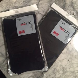 UNIQLO tights (2 pack)