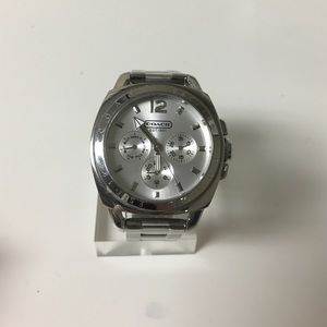 Coach Stainless Steel Chrono Dial Watch