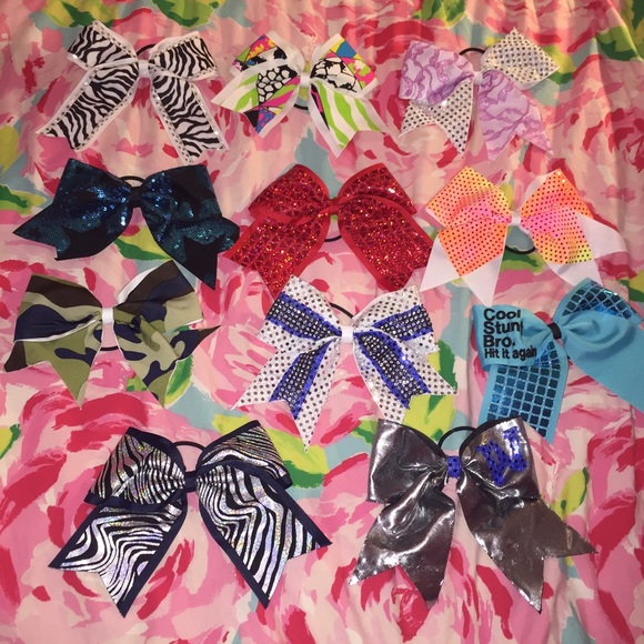 Cheerleading Bows! Larger Ribbon