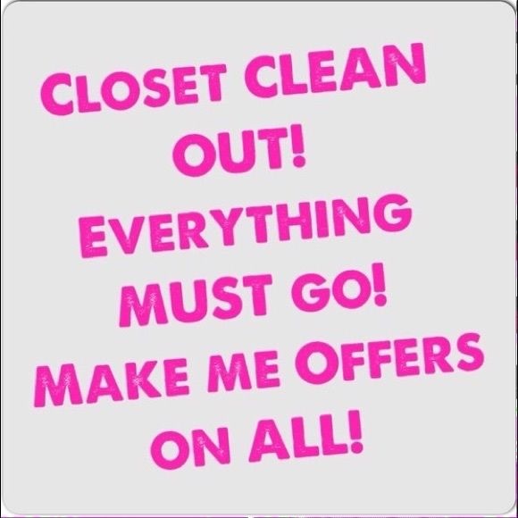 Closet clean out !!!!!