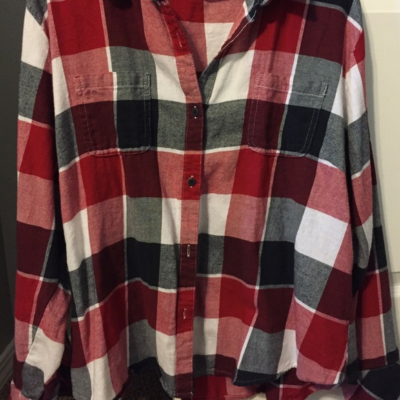 Long sleeved button up shirt