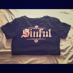 Sinful tee shirt