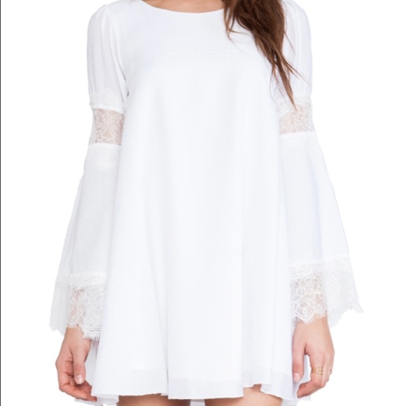 For Love and Lemons White Festival Dress