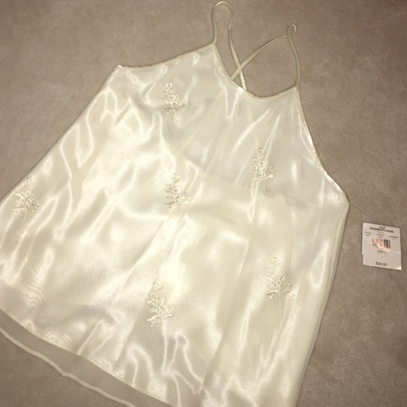 Nightie silky camisole and short set