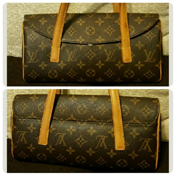 Authentic Louis Vuitton Monogram Sonatine Hand bag