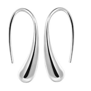 925 Silver Teardrop earrings.