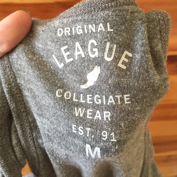 Racer back Stanford grey tank top - Picture 3 of 3