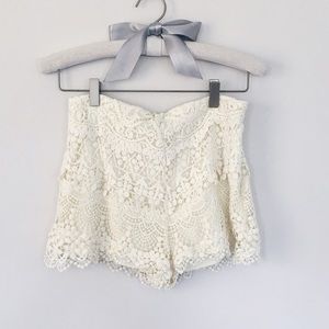 URBAN OUTFITTERS (Kimchi Blue) // Crochet Shorts