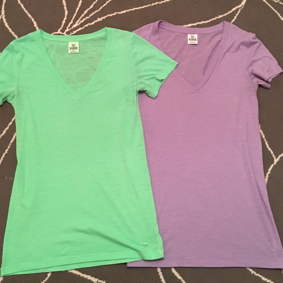 PINK VS v-neck tshirts!