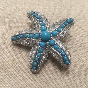 Starfish Brooch