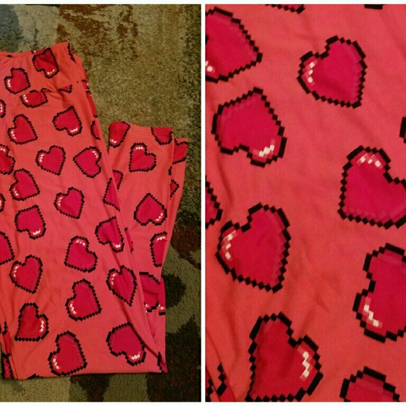 LuLaRoe  "Minecraft Hearts"