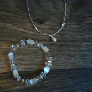 Necklace with matching bracelet