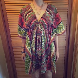 Swim Cover Up. Cinch waist. One Size.