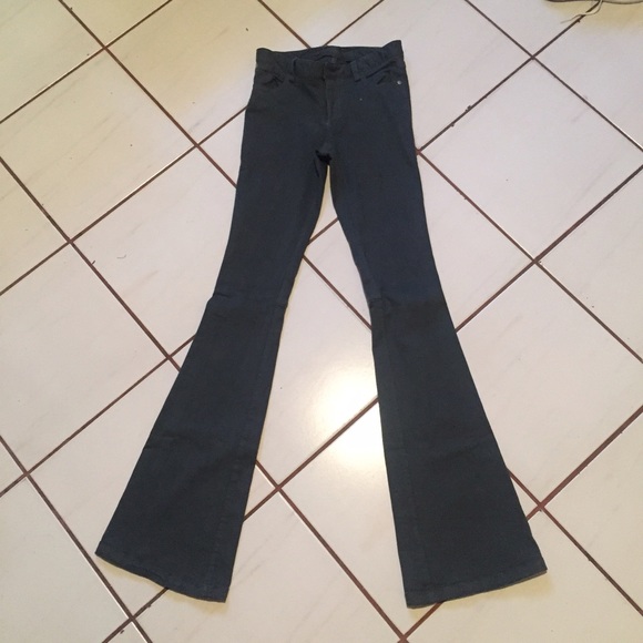 Alice and Olivia bell bottom jeans.