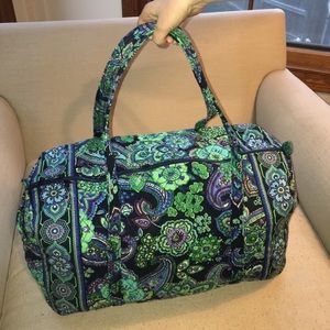 Vera Bradly "Blue Rhapsody" large duffle
