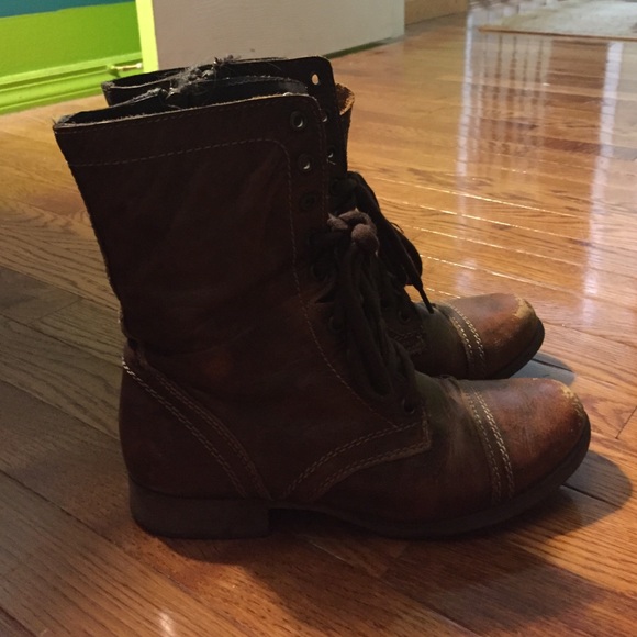 Steve Madden combat boots