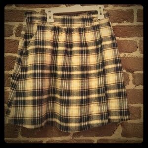 Urban Outfitters short plaid skirt- high waisted