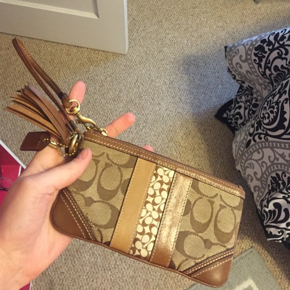 Coach wristlet