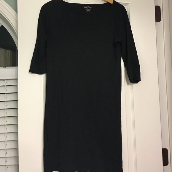 Lilly Pulitzer Dresses & Skirts - Lilly Pulitzer Black Cotton Dress