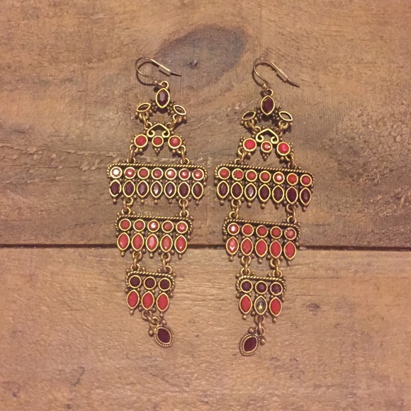 Lucky Brand long dangle earring
