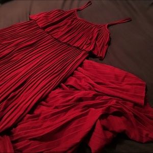 Red Maxi Dress - Large