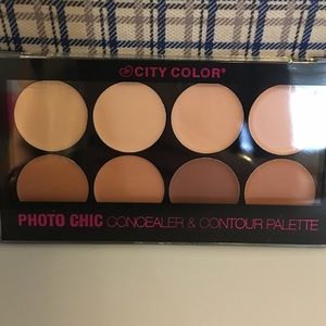 City color, Photo concealer & contour palette.