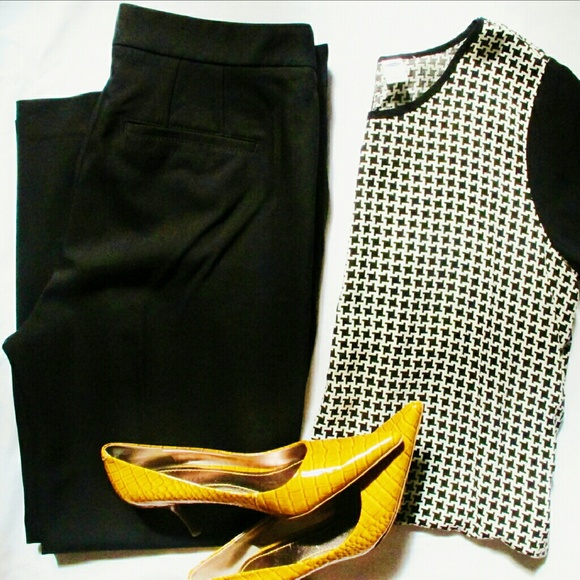 Express Pants - EXPRESS Black COLUMNIST Slacks