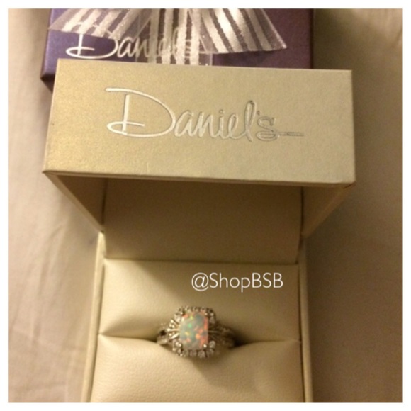 Was $199! Opal .925 SS ring new in box - Picture 3 of 3