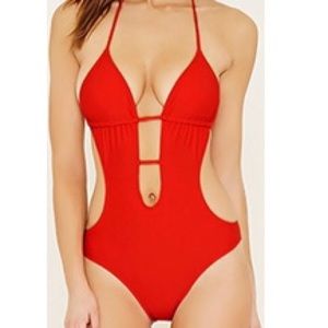 Forever 21 red monokini